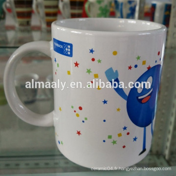 Tasse de promotion en céramique de 11 onces